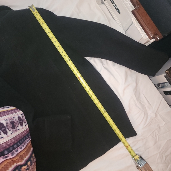 Liz Claiborne XL Classic Black Women's Coat - Picture 7 of 8